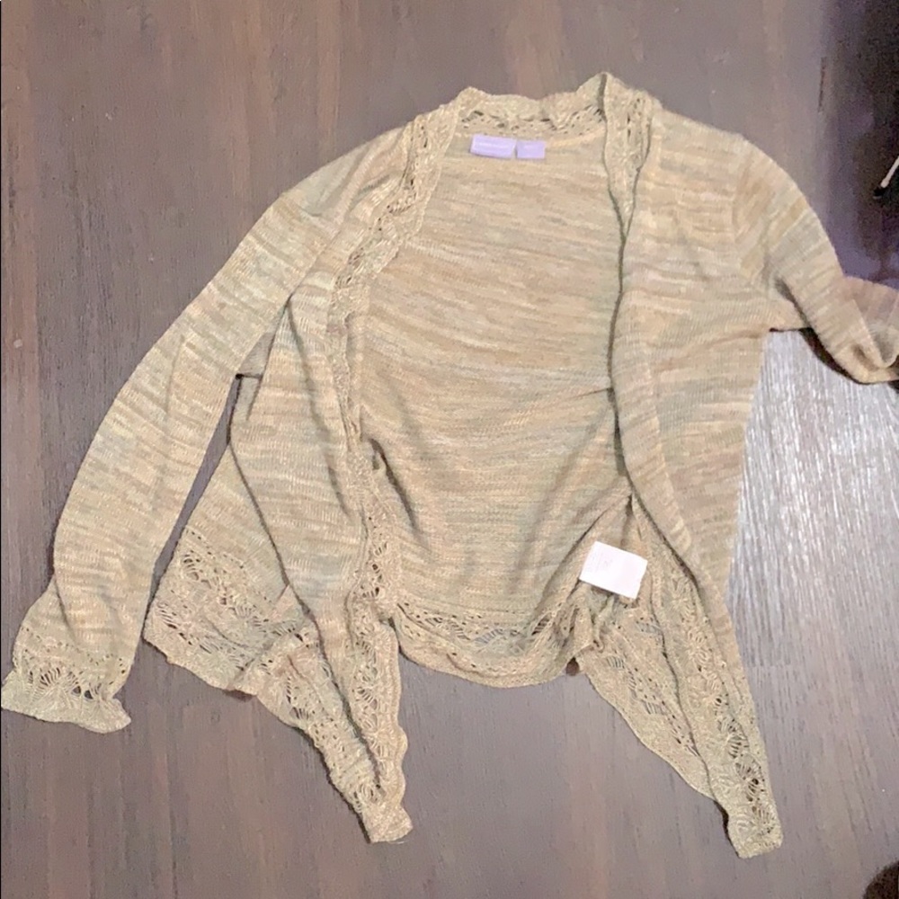 Tan Cardigan